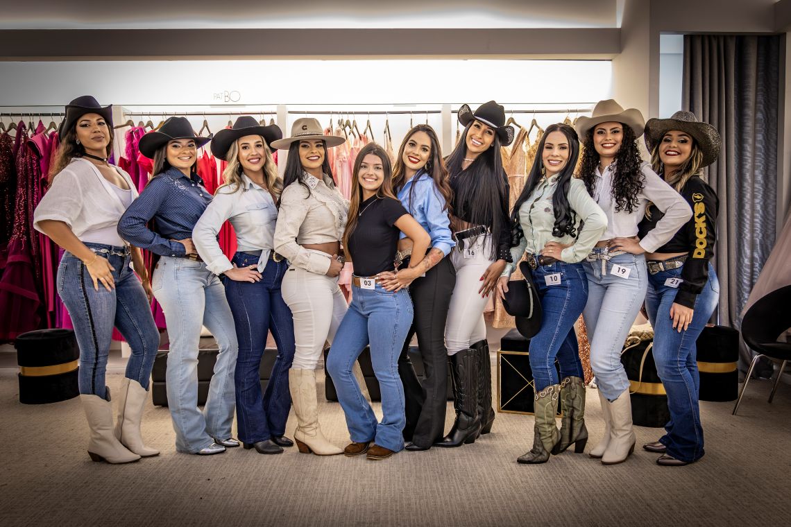 A seletiva do concurso que vai eleger a nova corte da Festa do Peão de Paulínia 2026 - Créditos: Divulgação FPP