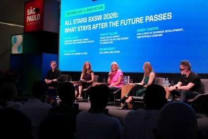 Especialistas abordaram a utilização de ferramentas de Inteligência Artificial (IA) e seu impacto na previsão a longo prazo para empreendedores e investidores Fotoi: Divulgação/Governo de SP