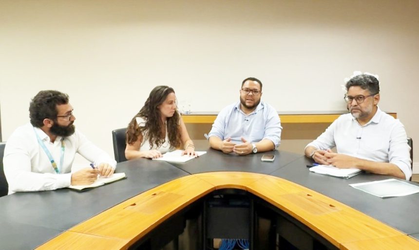 A Prefeitura de Paulínia se reuniu nesta terça-feira, 28, com representantes da Sabesp e do Governo do Estado de São Paulo para dar continuidade às tratativas sobre a qualidade do fornecimento de água na cidade. - Foto: PMP