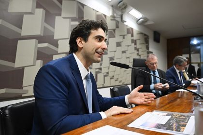 Gabriel Galípolo é presidente do Banco Central Saulo Cruz/Agência Senado