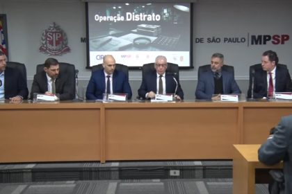 PGJ destaca que Operação Distrato interrompeu fraude bilionária contra erário - Foto: MPSP