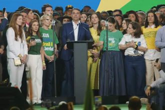 Editorial | Convenção Estadual e Nacional do Partido Liberal oficializa Flávio Bolsonaro e projeta nova etapa da disputa presidencial - Foto: Partido Liberal (PL)